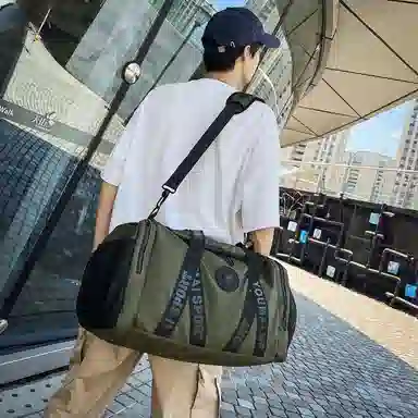 醇龙 干湿分离 多用 牛津布 单肩包 男女同款情侣款 多色