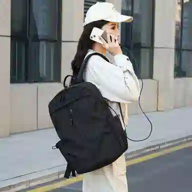 醇龙 商务潮流大容量防水 牛津布 双肩包 男女同款情侣款 多色