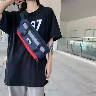 醇龙 运动多功能防水撞色轻便百搭 牛津布 腰包 男女同款情侣款 多色