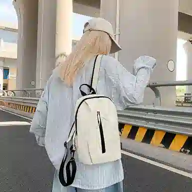 醇龙 外出轻便简约 尼龙 单肩斜挎双肩包 女款 多色