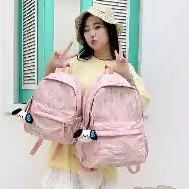 醇龙 男女通用 多色 牛津布 双肩包 拉链开合大容量休闲