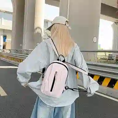 醇龙 外出轻便简约 尼龙 单肩斜挎双肩包 女款 多色