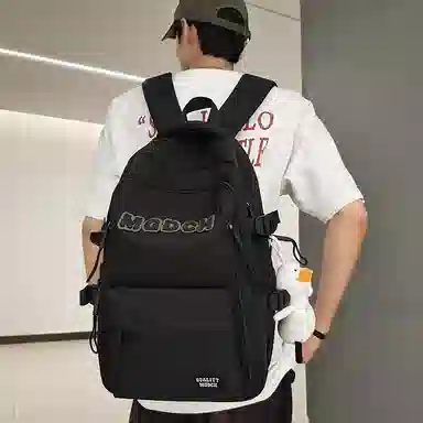 醇龙  学生韩版减负时尚休闲大容量旅行 背包双肩包  尼龙 男女同款情侣款 多色