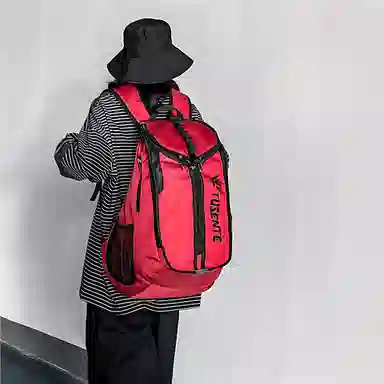 醇龙  男女通用多色牛津布双肩包大容量运动背包
