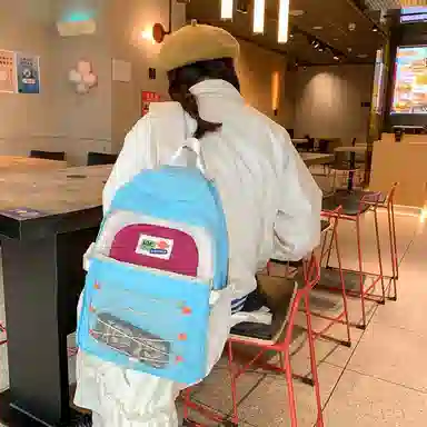 醇龙  尼龙男女通用多色露营多巴胺双肩包电脑大容量