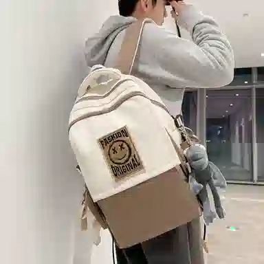 醇龙 通勤轻便减负大容量 尼龙 双肩包 男女同款情侣款 多色