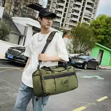 醇龙 大容量短途收纳便携 干湿分离 多功能 尼龙 旅行包 男女同款情侣款 多色