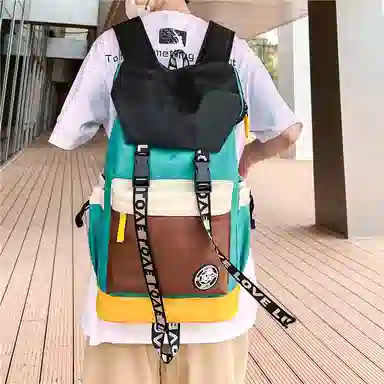 醇龙 时尚潮酷大容量旅行百搭 牛津布 双肩包 常规 男女同款情侣款 多色