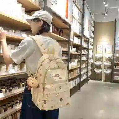 醇龙 时尚简约 尼龙 双肩包 女款 多色