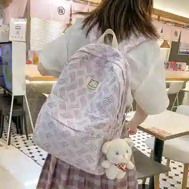 醇龙 高颜值小众设计小清新时尚 尼龙 双肩包 女款 多色