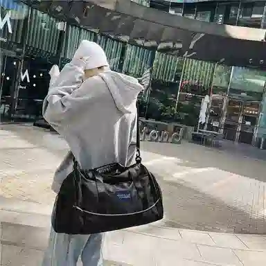 醇龙 干湿分离多用简约休闲 尼龙 旅行包 男女同款情侣款 卡其/黄/红/黑/粉/绿/蓝