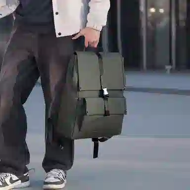 醇龙 大容量潮流通勤 尼龙 双肩包 男款 多色