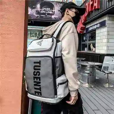 醇龙  大容量潮休闲运动旅行学生 双肩包 牛津布 男女通用 多色