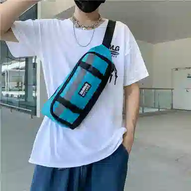 醇龙 运动多功能防水撞色轻便百搭 牛津布 腰包 男女同款情侣款 多色