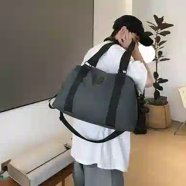 醇龙 轻便出差大容量 尼龙 旅行包 常规 男女同款情侣款 黑/红/粉/灰/蓝