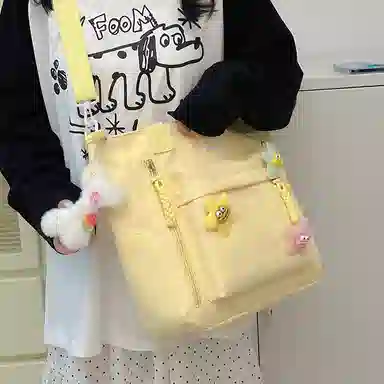 醇龙 校园学生韩版休闲洋气百搭旅行 尼龙 女款 斜挎包 多色