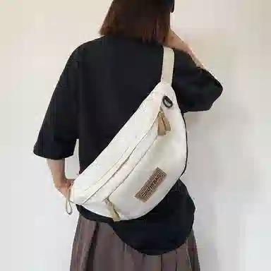 醇龙  大容量休闲运动工装旅游 尼龙 胸包 男女同款情侣款 多色