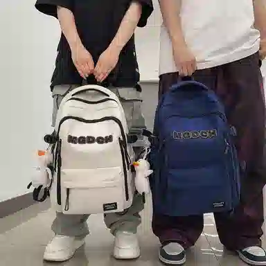 醇龙  学生韩版减负时尚休闲大容量旅行 背包双肩包  尼龙 男女同款情侣款 多色