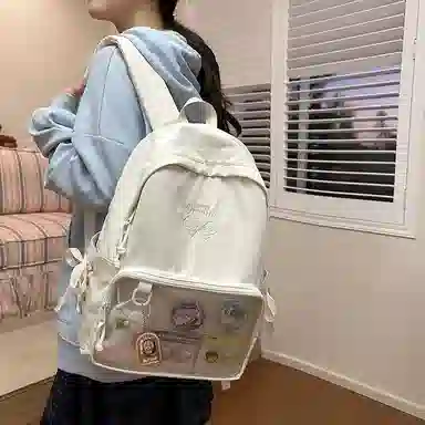 醇龙 二次元卡通 尼龙 双肩包 女款 多色