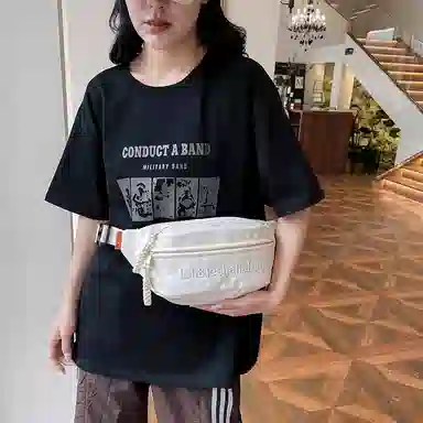 醇龙 小众运动 尼龙 单肩包胸包 常规 男女同款情侣款 蓝/黑/白/绿/红