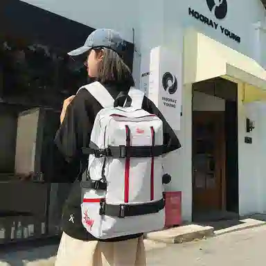 醇龙 日系潮牌电脑旅行大容量学生 牛津布 双肩包 男女同款情侣款 多色