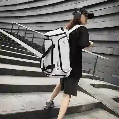 醇龙 简约休闲 多功能 大容量 干湿分离 牛津布 旅行包 男女同款情侣款 多色