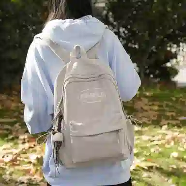 醇龙 复古轻便时尚简约百搭 尼龙 双肩包 女款 多色