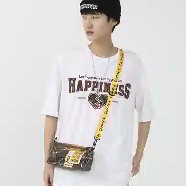 Chunlong PVC Crossbody Bag