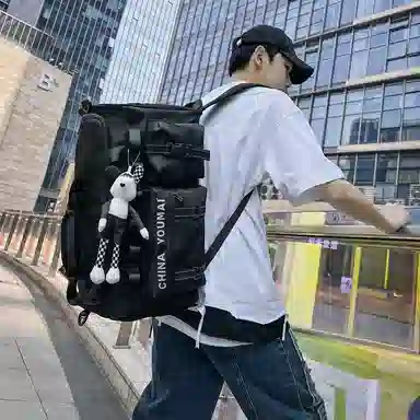 醇龙 多功能大容量干湿分离多功能 尼龙布 旅行包 男女同款情侣款 黑/青绿/军绿/红/黄/卡其/粉