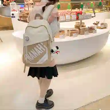 醇龙 高颜值护脊减负旅行轻便大容量学生 双肩包 尼龙 男女通用 多色