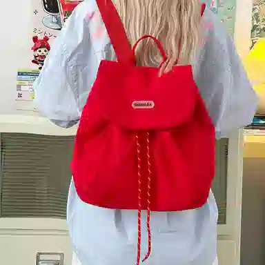 醇龙 时尚小众简约轻便 尼龙 双肩包 常规 女款 多色