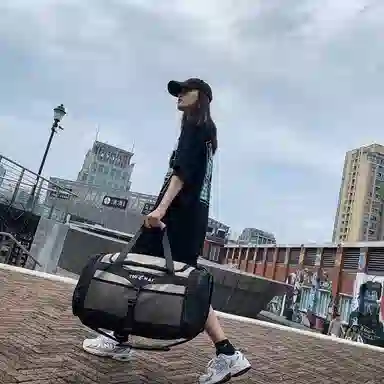 醇龙 多功能大容量干湿分离 尼龙 旅行包 常规 男女同款情侣款 黑色/红色/黄色/粉色/绿色/卡其色