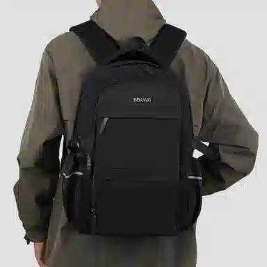 醇龙 商务大容量外出 尼龙 双肩包 男女同款情侣款 多色