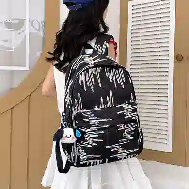 醇龙 男女通用 多色 牛津布 双肩包 拉链开合大容量休闲