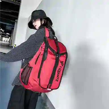 醇龙  男女通用多色牛津布双肩包大容量运动背包
