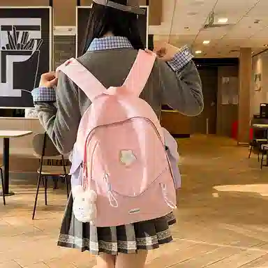 醇龙 高颜值小众洋气简约百搭外出旅游轻便 尼龙 双肩包 女款 多色