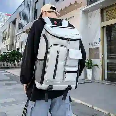 醇龙 大容量运动训练健身多口袋 牛津布 双肩包 常规 多色