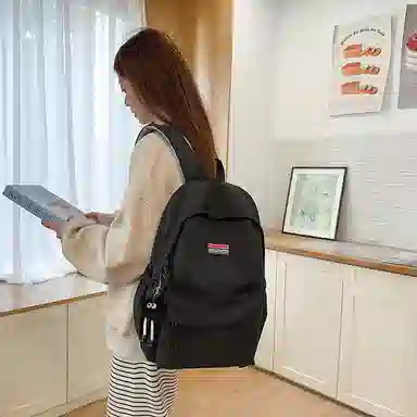 醇龙 书包初中高颜值旅游轻便高中大学生背包大容量 尼龙 双肩包 男女同款情侣款 多色