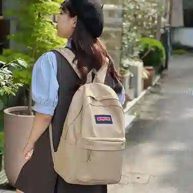 醇龙 简约韩版休闲百搭旅行 双肩包 尼龙 男女通用 多色