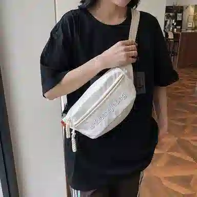 醇龙 小众运动 尼龙 单肩包胸包 常规 男女同款情侣款 蓝/黑/白/绿/红