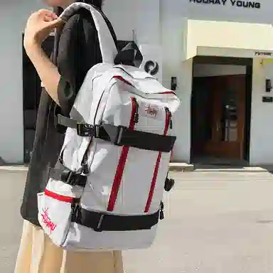 醇龙 日系潮牌电脑旅行大容量学生 牛津布 双肩包 男女同款情侣款 多色