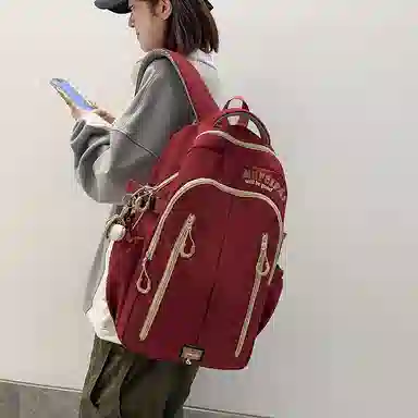 醇龙 潮流大容量时尚百搭 尼龙 双肩包 男女同款情侣款 多色