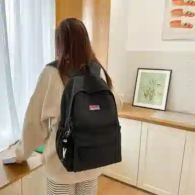 醇龙 书包初中高颜值旅游轻便高中大学生背包大容量 尼龙 双肩包 男女同款情侣款 多色