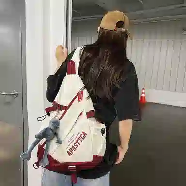醇龙 尼龙 男女通用 多色 斜挎包 大容量拉链开合百搭休闲