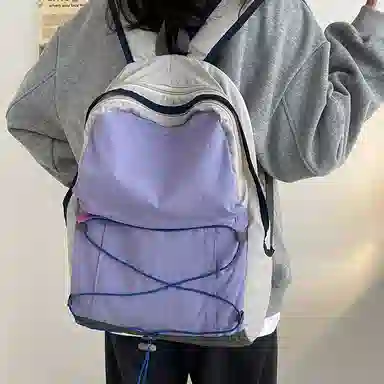 醇龙 轻便外出春游徒步爬山旅行骑行运动学生 尼龙 双肩包 男女通用 多色