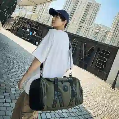 醇龙 干湿分离 多用 牛津布 单肩包 男女同款情侣款 多色