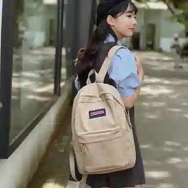 醇龙 简约韩版休闲百搭旅行 双肩包 尼龙 男女通用 多色