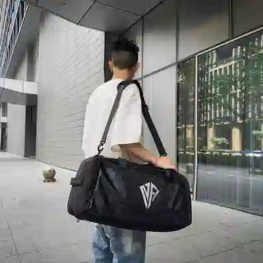 醇龙 干湿分离 多功能 简约时尚 牛津布 旅行包 常规 男女同款情侣款 黑/灰