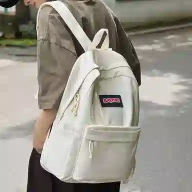 醇龙 简约韩版休闲百搭旅行 双肩包 尼龙 男女通用 多色