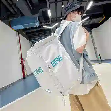 茵初 大容量收纳轻便个性百搭 牛津布 双肩包 常规 男女同款情侣款 多色